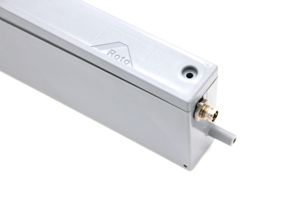 Roto TS532902 Control Solar con batería para persianas Exteriores ZRO RT2, Plata