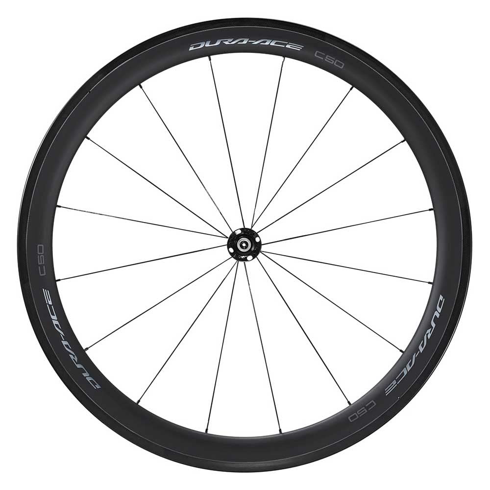 SHIMANO Rueda Delantera R9200-C50, Adultos Unisex, Multicolor (Multicolor), Talla Única