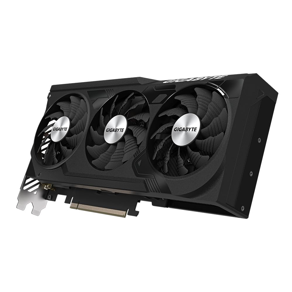Gigabyte GeForce RTX 4070 WINDFORCE OC V2 12G - 12GB GDDR6, 192bit, PCI-E 4.0, 2490MHz Core Clock, 3 x DisplayPort 1.4a, 1 x HDMI 2.1a, NVIDIA DLSS 3, GV-N4070WF3OCV2-12GD