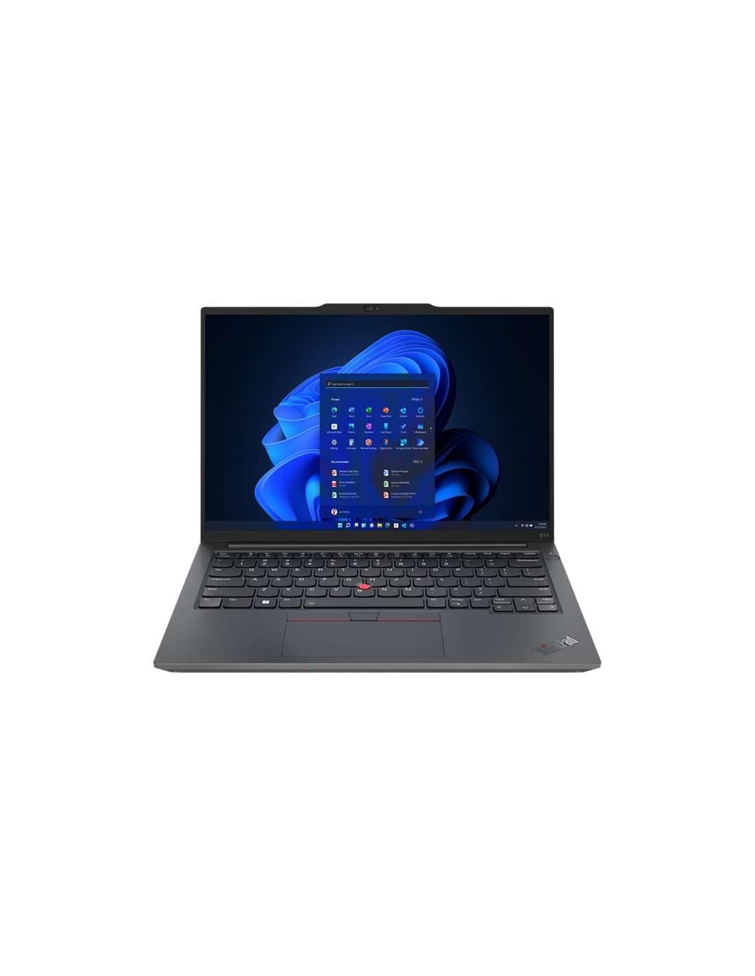 Lenovo ThinkPad E14 Gen 5 - Ordenador Portátil 14" FHD (Intel Core i7-1355U, 16GB RAM, 512 SSD, Integrated Intel Iris Xe Graphics, Windows 11 Pro) Graphite Black - Teclado QWERTY Español
