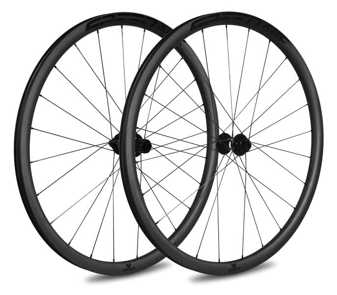 veltec Xrs Juego de Ruedas Speed XRC 30 SR Disc Shimano QR, Adultos Unisex, Negro/Negro, 622-22