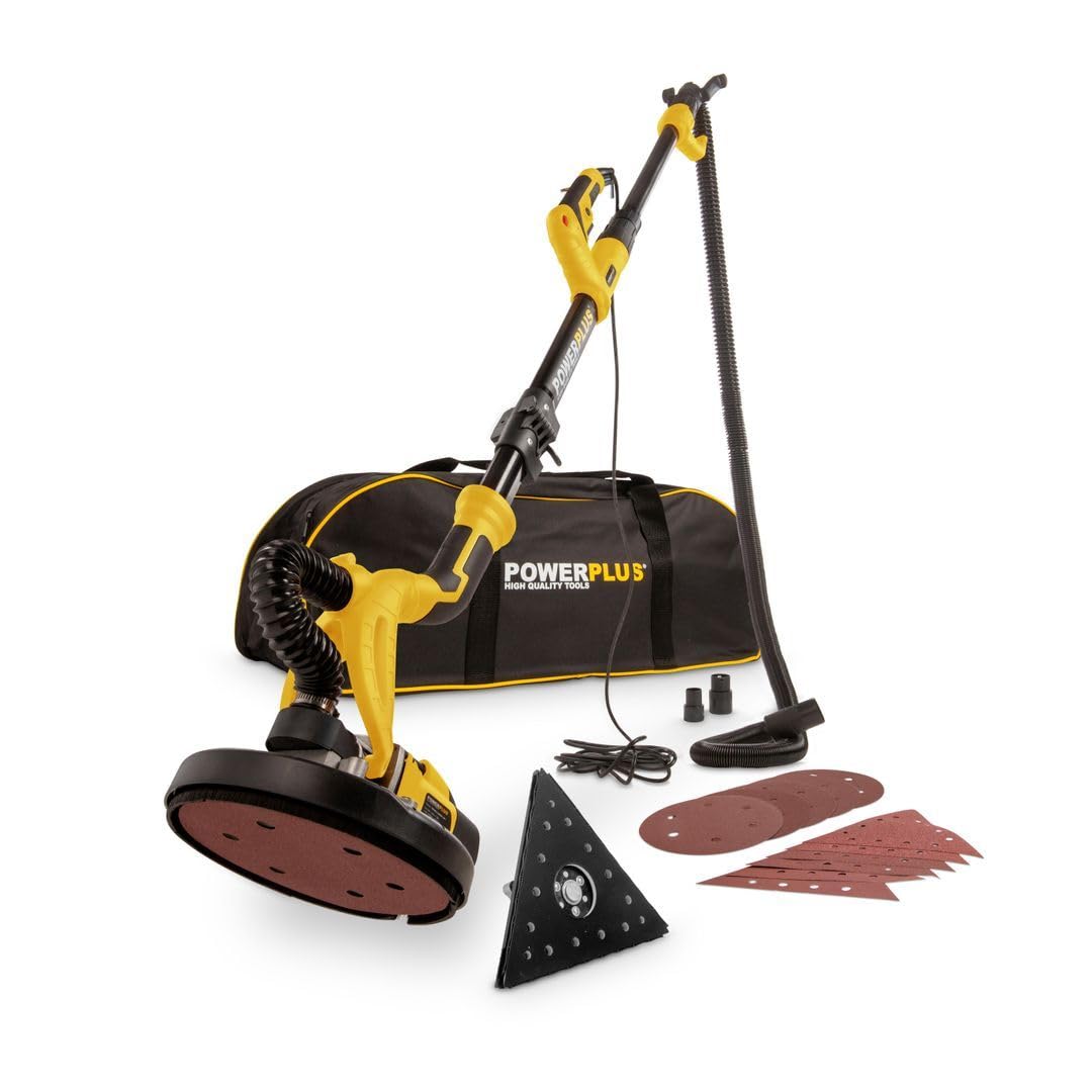 PowerPlus POWX0477 - Amoladora Para Paredes Y Techos 710W Combi