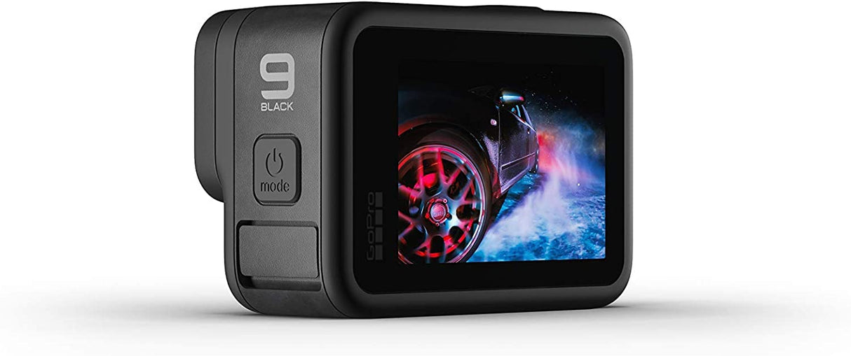 Paquete GoPro HERO9 Black: Incluye el Control Remoto, la batería de Repuesto (2 en Total) y el Estuche de Transporte