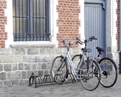 Mottez Range 5 vélos Versailles - Bastidor para Bicicletas, Color Negro, Talla 5 Vélos