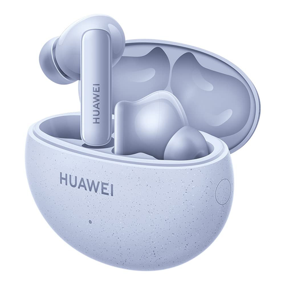 HUAWEI FreeBuds 5i Auriculares Inalámbricos, iOS y Android y Windows, Bluetooth 5.2, Control Deslizar, Hi-Res Audio, 3 Modos ANC, 28 Horas de Batería, IP54, Doble Conexión, Azul