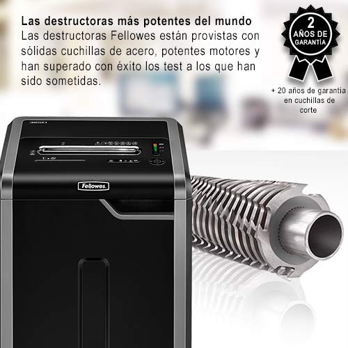 Fellowes - Destructora 325Ci Corte En Partículas