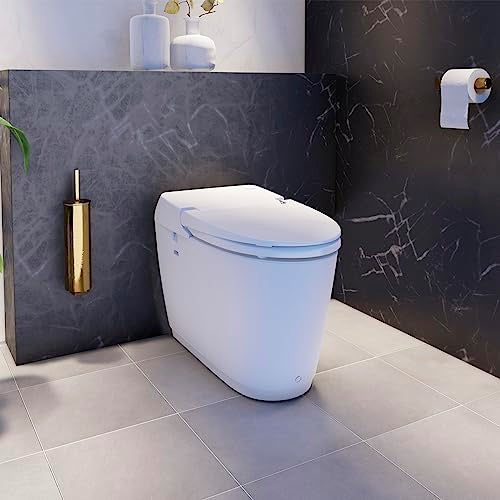 SFA Sanismart - Escobilla de inodoro con diseño compacto y ligero