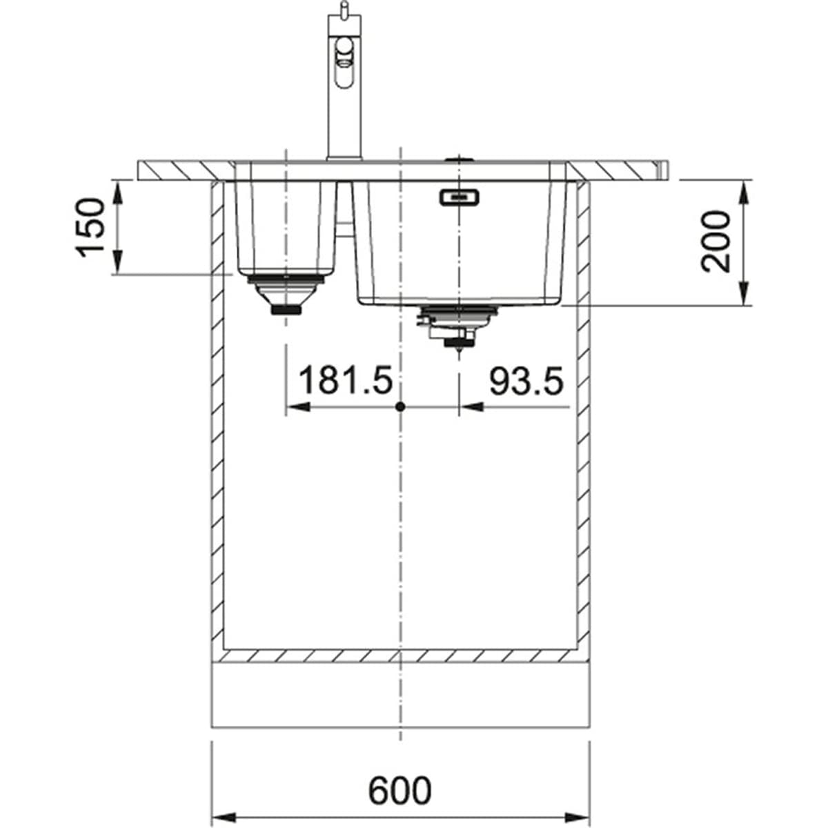 Franke 122.0624.558 Fregadero, Stainless Steel Linen Look
