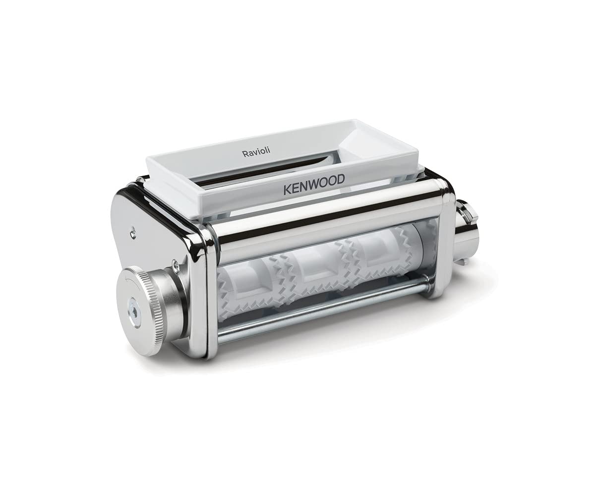 Kenwood KAX93.A0ME - Accesorio para robot de cocina (incluye embudo grande, cuchara de llenado y cepillo de limpieza, carcasa de acero inoxidable cromado)