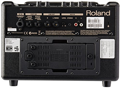Amplificador de guitarra acústica con chorus Roland AC-33 — Amplificador de guitarra acústica estéreo a pilas superportátil y versátil