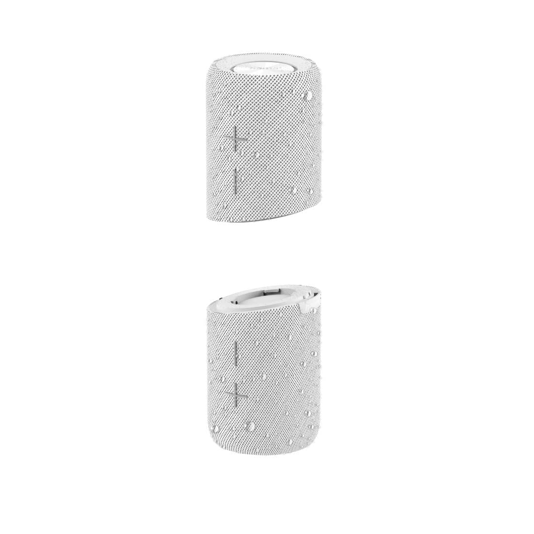 Hama | Juego de Altavoces Bluetooth 2 en 1 Twin 3.0 Resistentes al Agua 30 W (Juego de Altavoces, Divisibles, Inalámbrico, 2 Cajas portátiles Bluetooth, Resistente al Agua IP67) Color Blanco