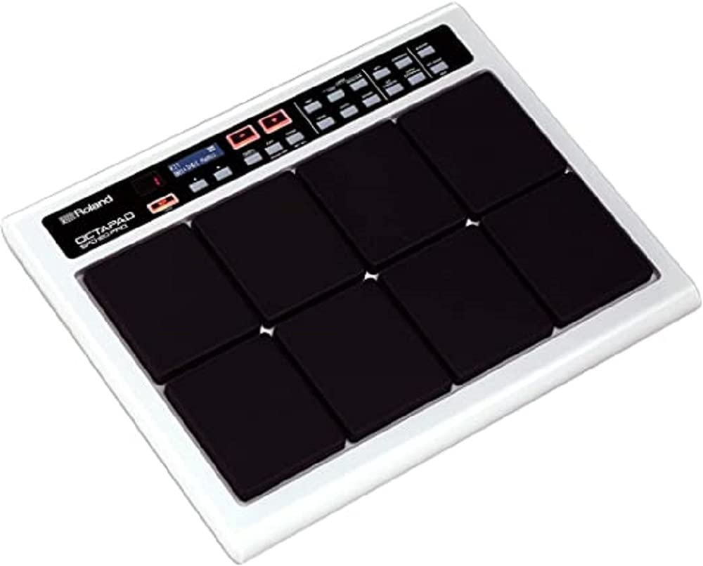 Pad de percusión Roland OCTAPAD SPD-20 – Disposición de ocho pads, sonidos míticos y gran resistencia – Más de 900 instrumentos – 200 kits personalizables, incluidos 100 presets listos para tocar.