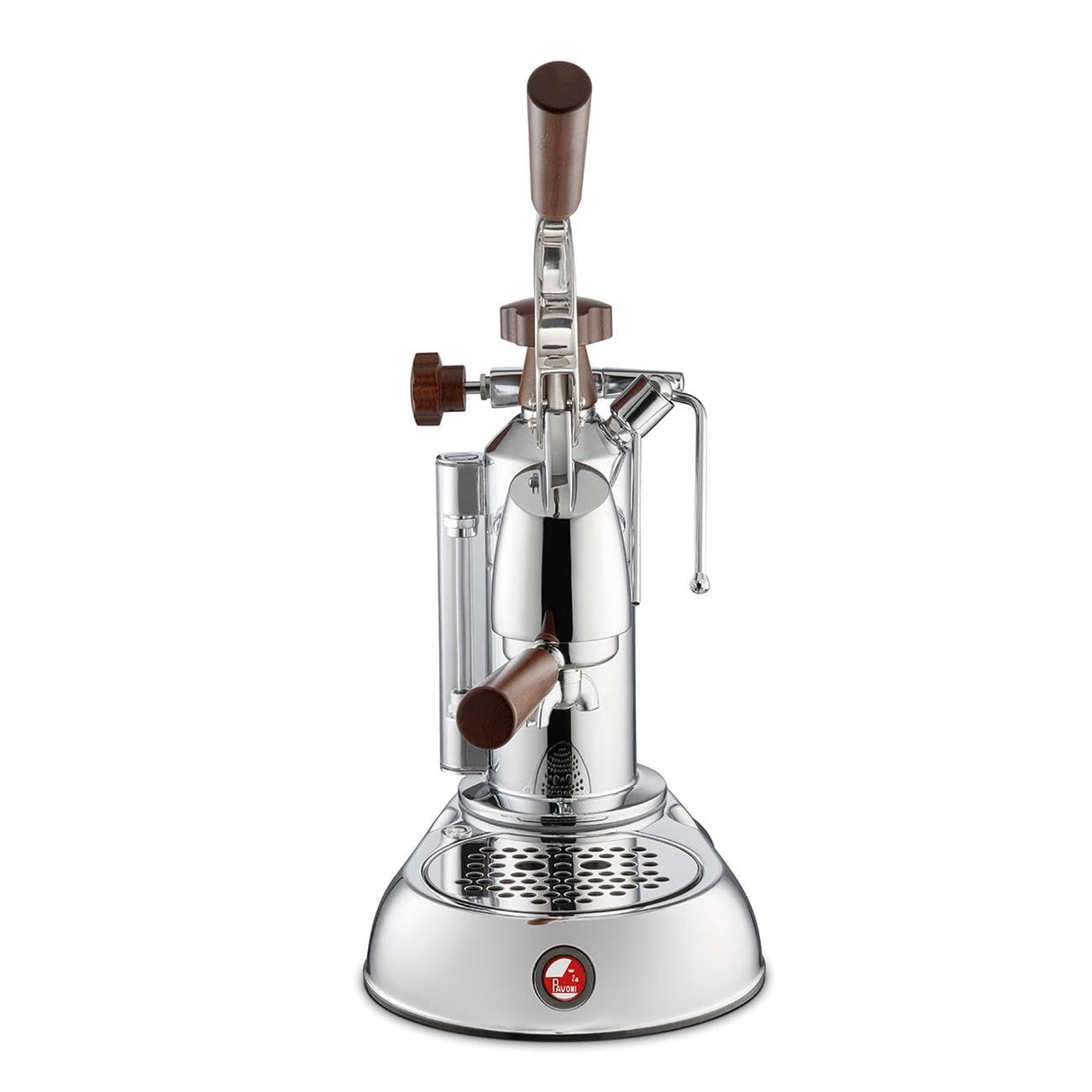 La Pavoni Lever Handle Coffee Maker with a Capacity of 0.8l from Smeg Stradivari Europiccola Lusso LPLSTH01EU, Steel