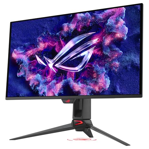 ASUS ROG Swift OLED PG27UCDM - Monitor Gaming de 27" 4K QD-OLED, 240Hz, 0.03ms, Anti-Flicker 2.0, disipador de Calor, Care Pro, Neo Proximity Sensor, DisplayWidget Center, DisplayPort 2.1a