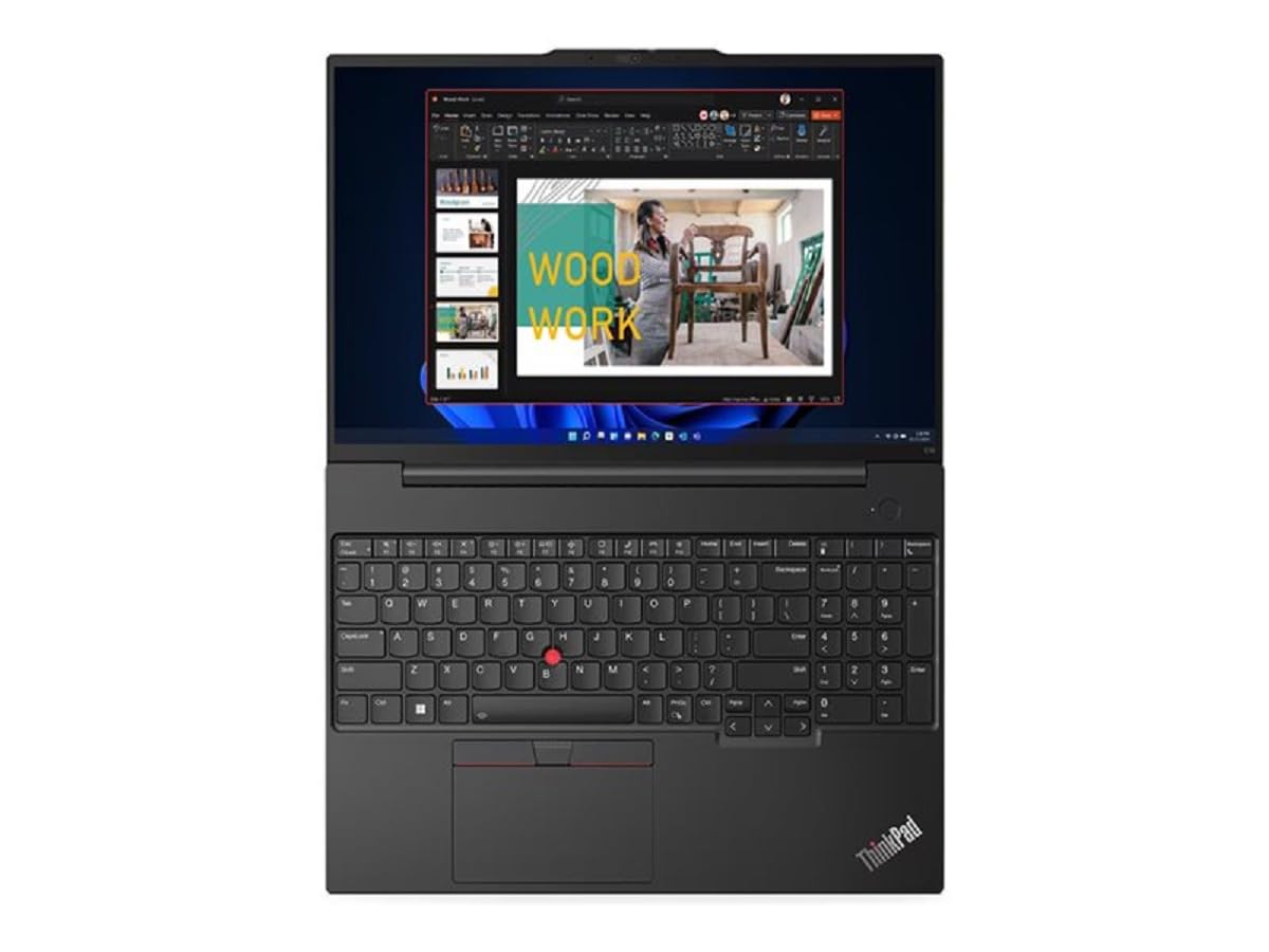 Lenovo ThinkPad E16 G1 16.0 Core i7-13700H 16GB RAM 512GB SSD Win11Pro - 21JN00D4GE Graphite Black