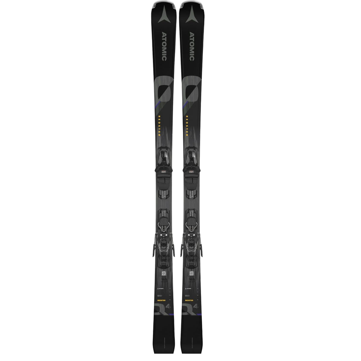 ATOMIC PM REDSTER Q4 169 - Esquís Grises de 169 cm, Ligeros para Hombre y Mujer, esquí Alpino y carvingski con fijación (preestablecido M 10 GW fijación), Color Gris
