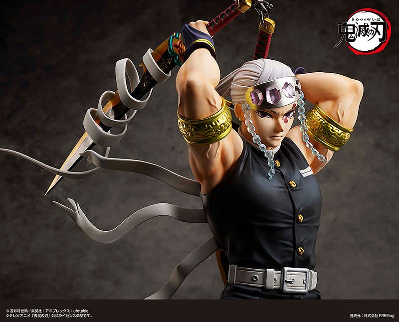 FREEing Demon Slayer: Kimetsu no Yaiba - Estatuilla de PVC 1/4 Tengen Uzui 56 cm