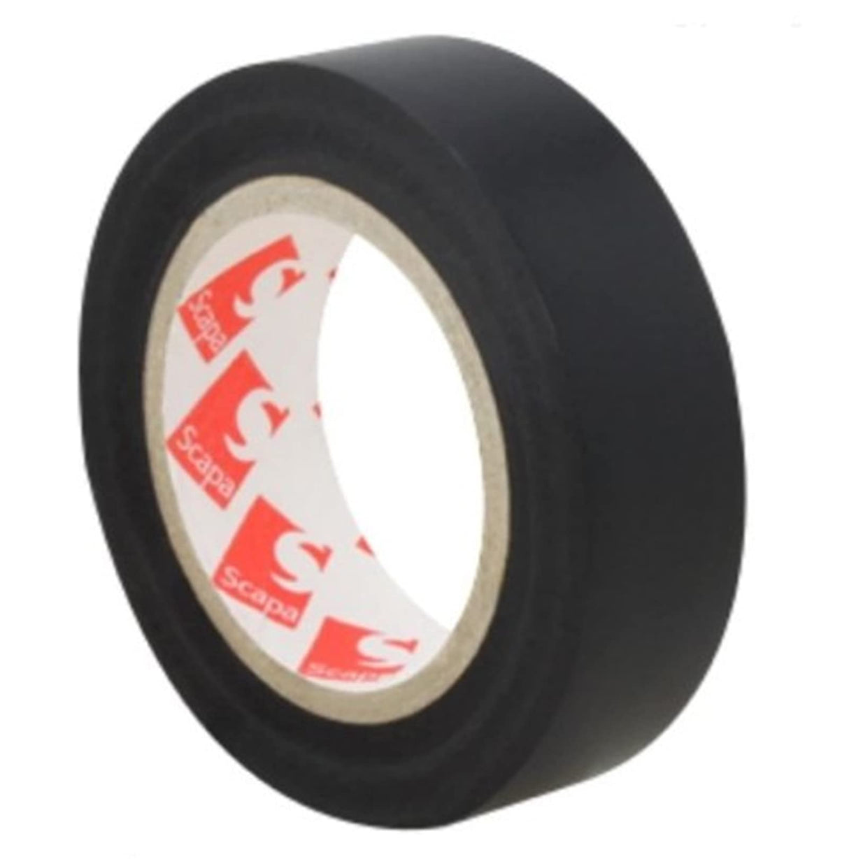 acit scapa 2702 cinta aislante PVC, 25 m de longitud X 50 mm Alto, grigio-giallo-bianco-nero, paquetes de 48