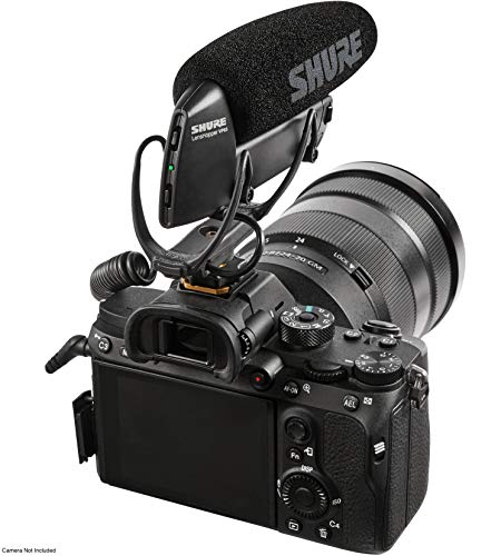 Shure VP83 - Micrófono de cañón de Condensador, para Uso con cámaras DSLR y grabadores de Audio portátil y para captar Audio detallado y de Alta definición
