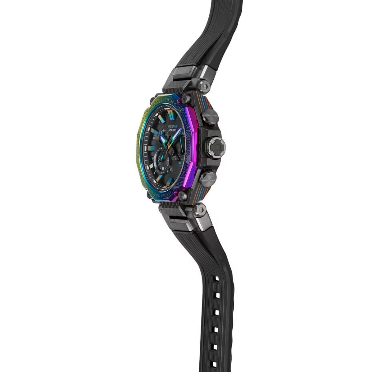CASIO Reloj Analógico para Hombres de Cuarzo con Correa en Acero Inoxidable MTG-B2000YR-1AER