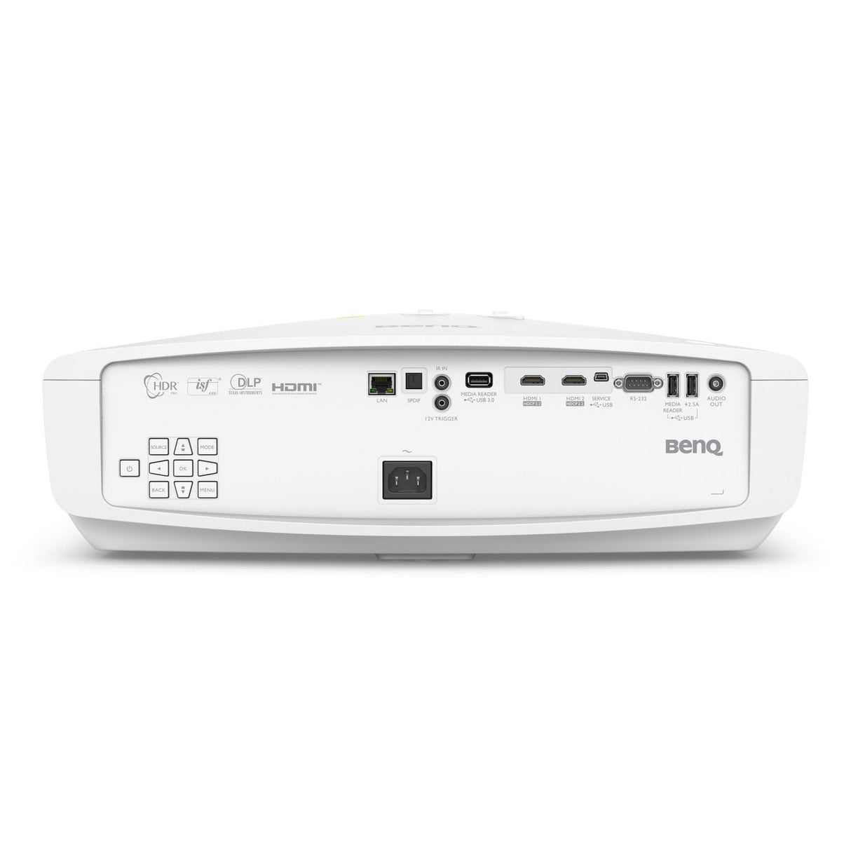 Benq W5700S videoproyector Proyector Focal Estándar 1800 lúmenes ANSI DLP 2160p (3840x2160) 3D Blanco