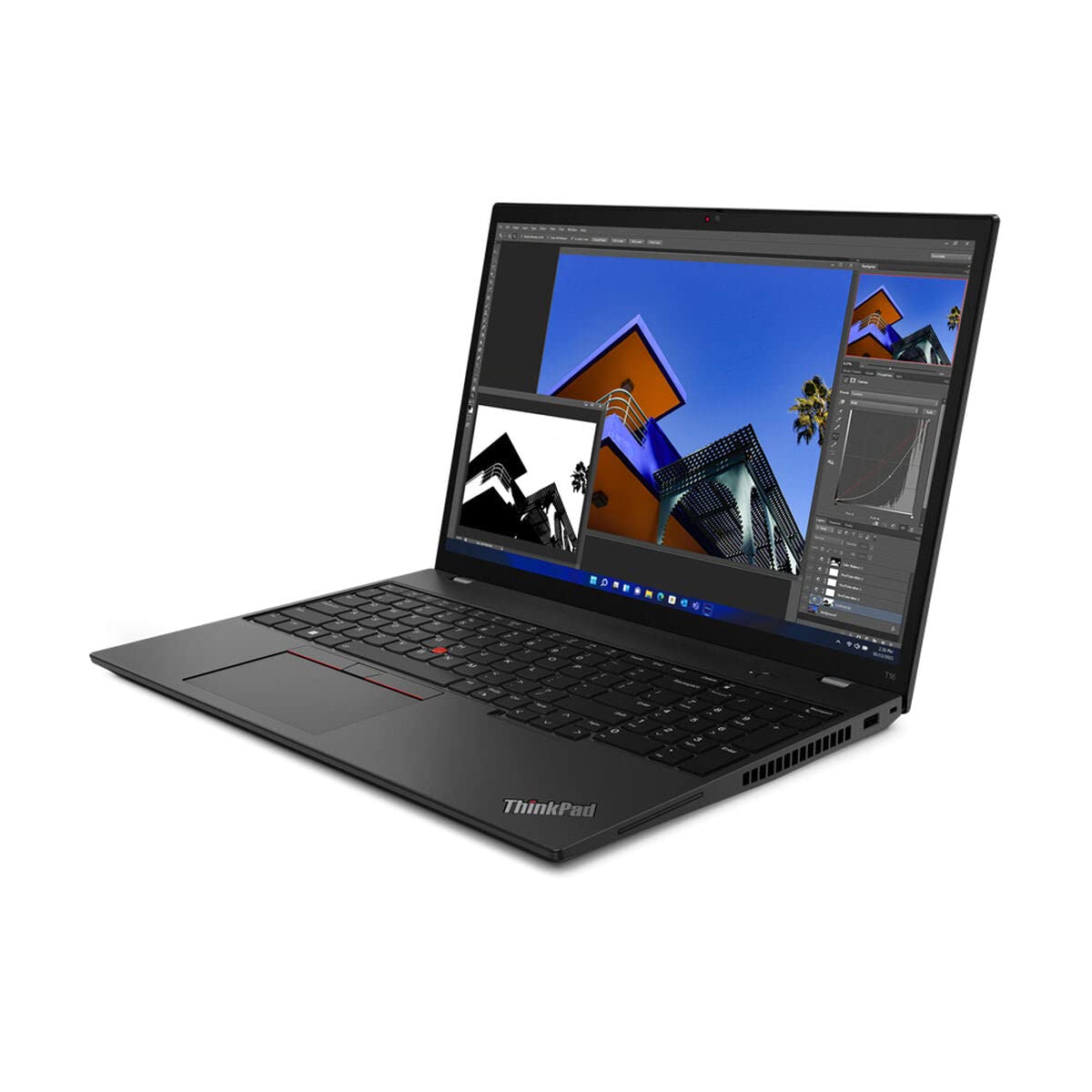 LENOVO ThinkPad T16 Gen 1 i5-1235U Portátil 40,6 cm (16") WUXGA Intel® Core™ i5 16 GB DDR4-SDRAM 512 GB SSD Wi-Fi 6E (802.11ax) Windows 11 Pro Negro