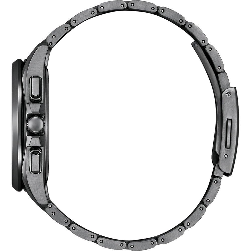 CITIZEN Reloj Multiesfera para Hombres de Eco-Drive con Correa en Titán BY1008-67L