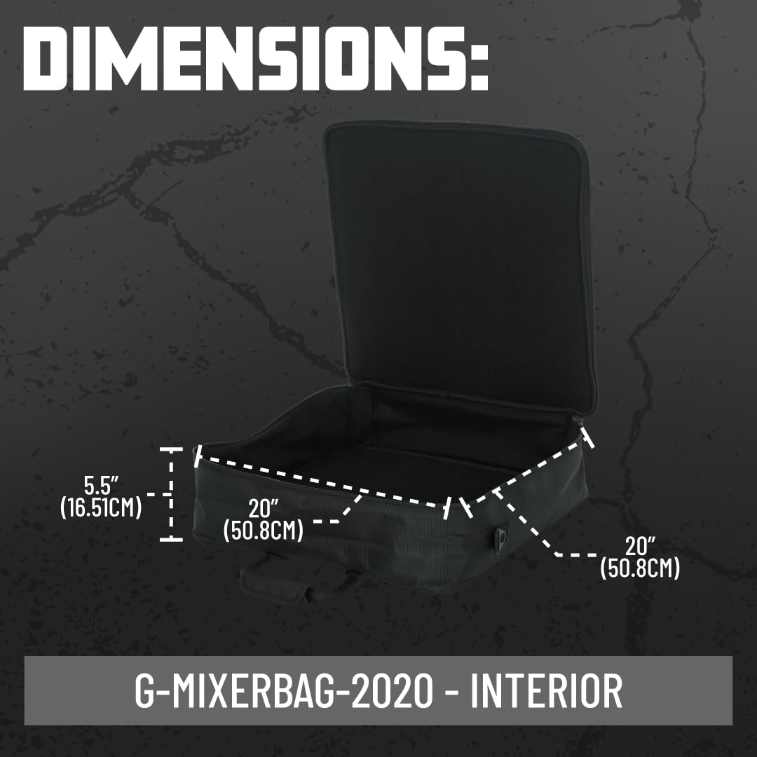 Gator Funda Semi-Rígida Mezcladores 2020 20" X 20" X 5.5" cm