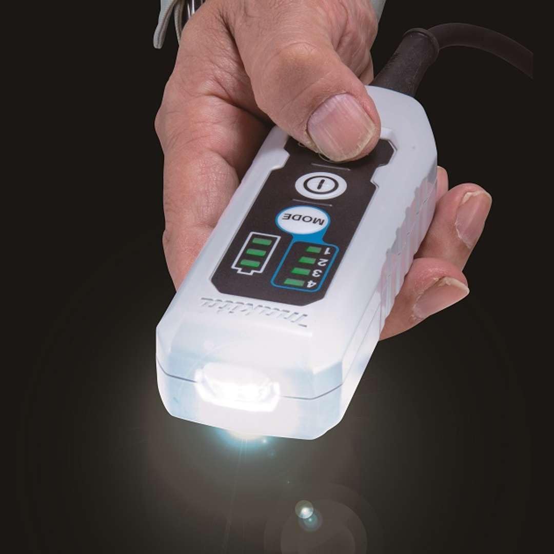 Makita VC008GZ Aspiradora de Mochila, 40 V, máx. (sin batería, sin Cargador), Blanco