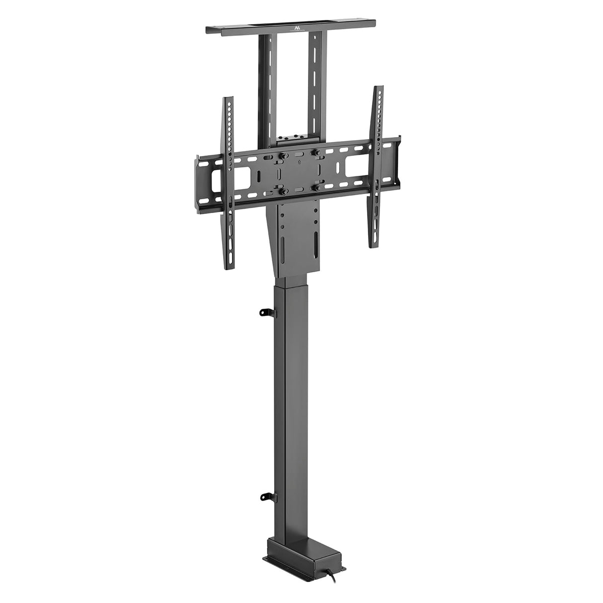Maclean MC-866T Soporte para TV de Altura Ajustable Eléctricamente, Instalación Elevadora para TV de 37-80", Control Remoto y por Aplicación, Compatible con Tuya, Carga MAX. 60 kg, MAX. VESA 600x400