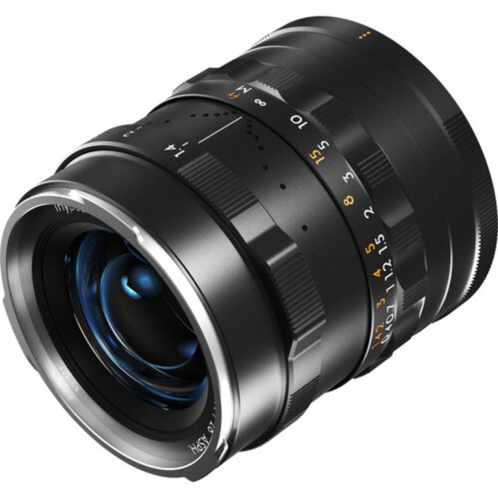 THYPOCH Lente de fotografía de Marco Completo Simera 28 mm f1.4 para Fujifilm X Mount – Negro