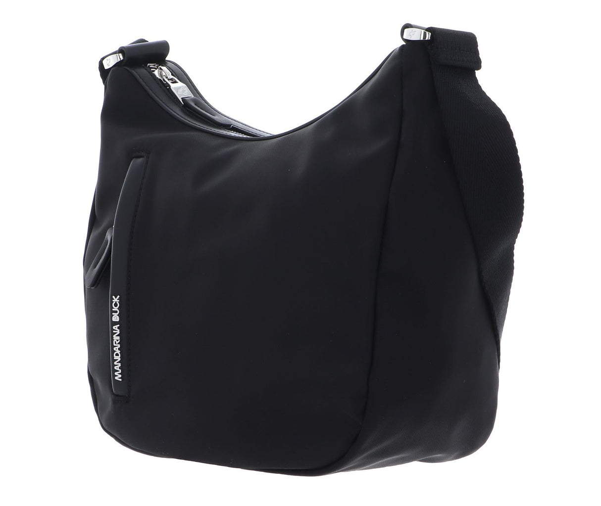 Mandarina Duck Hunter P10VCT40, Hobo para Mujer, Negro, Talla única