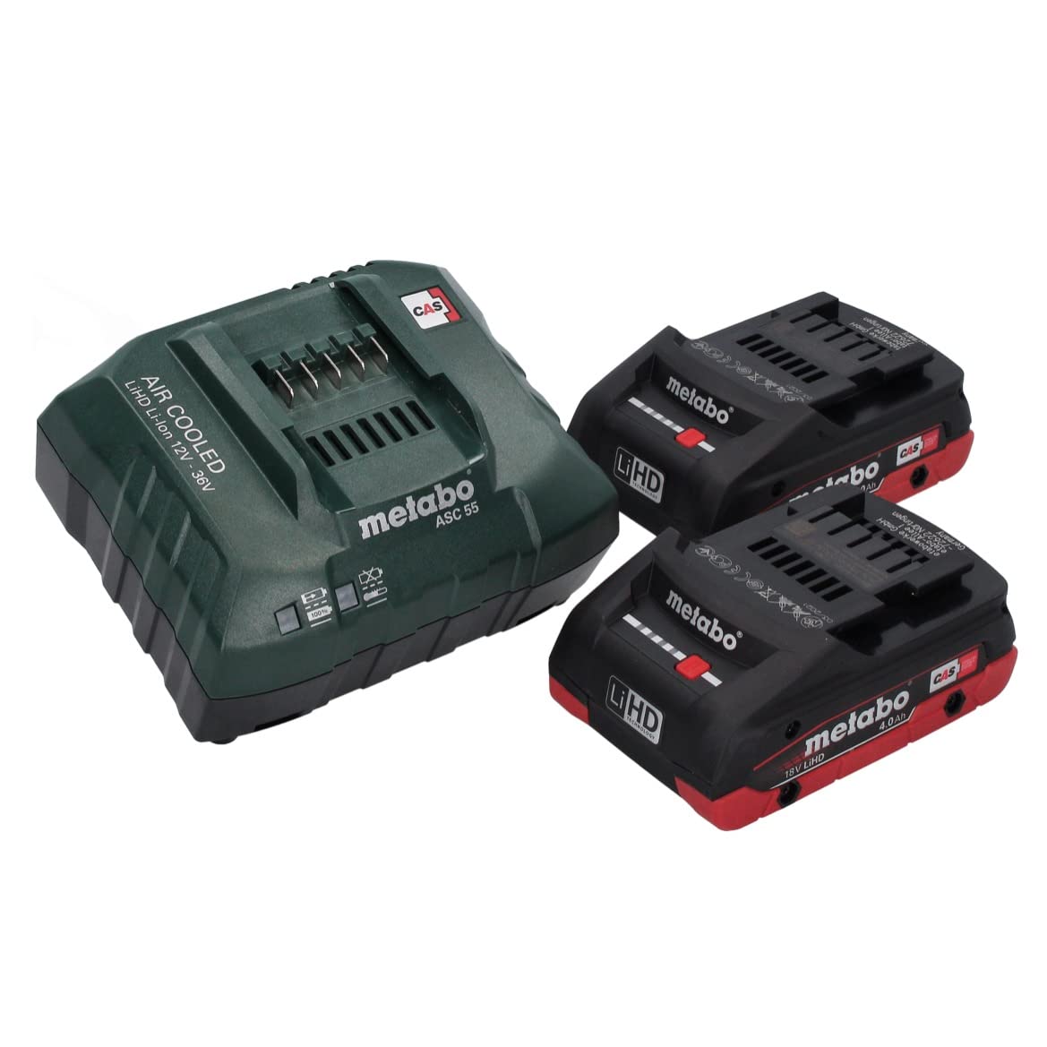 METABO 619002800 - Remachadora a bateria 18V / 2x LiHD 4,0 Ah Li-Ion NP 18 LTX BL 5.0 con maletin MetaLoc