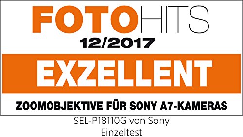Sony SEL-P18110G G - Objetivo con Zoom (18-110 mm, F4, OSS, APS-C, Adecuado para A6000, A5100, A5000 y Nex Series, Montura E), Color Negro