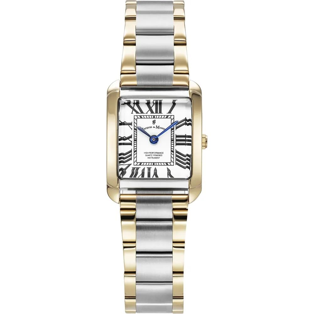B JACQUES DU MANOIR Reloj Analógico para Mujeres de con Correa en Acero Inoxidable JWL04403