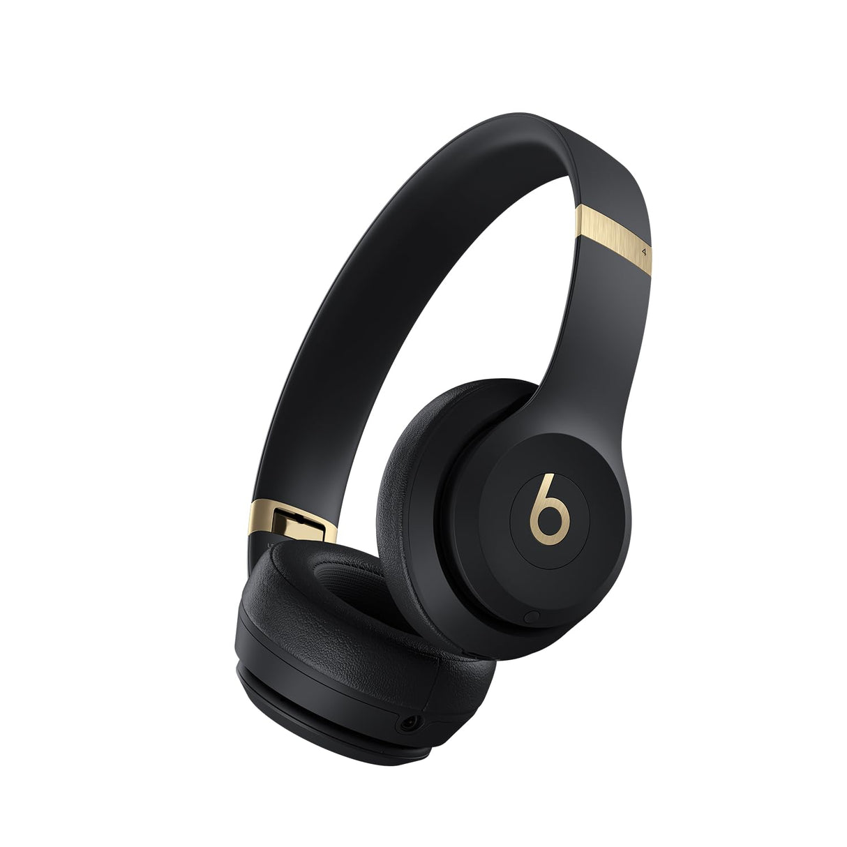 Beats Solo 4 - Auriculares Wireless Bluetooth on-Ear, compatibles con Apple y Android, con hasta 50 Horas de batería - Negro y Oro