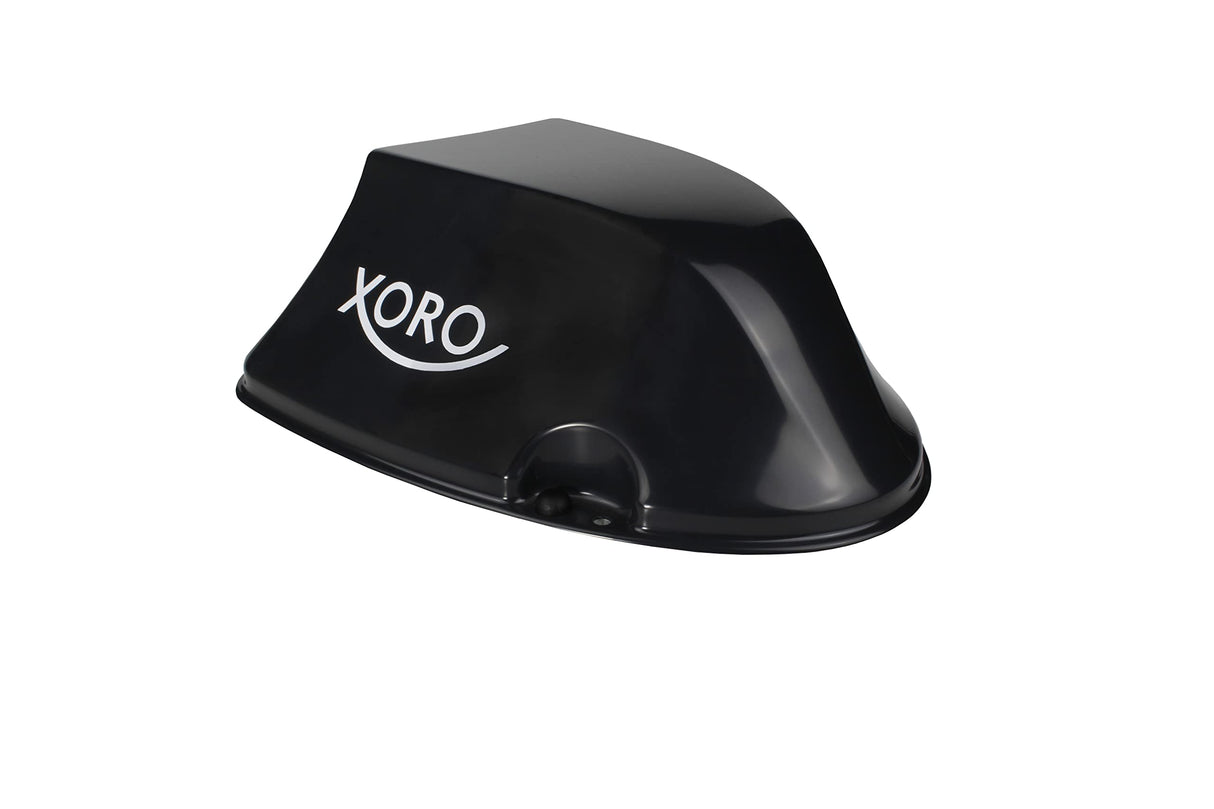 XORO MLT 500 - Sistema de Antena WiFi 4G LTE para caravanas y autocaravanas, función de Punto de Acceso WiFi, Tarjeta SIM en el Router, Interfaz Web, Incluye Cable