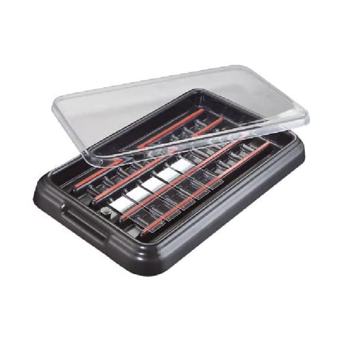 Neolab 2 1878 °Färbek Cámara con tapa transparente para 20 diapositivas, ABS