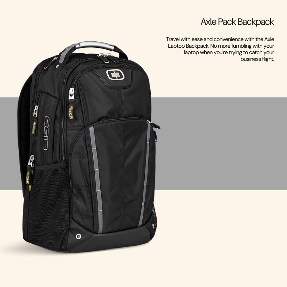 Ogio Lifestyle 2015 Axle Pack Black Mochila Tipo Casual, 30 litros