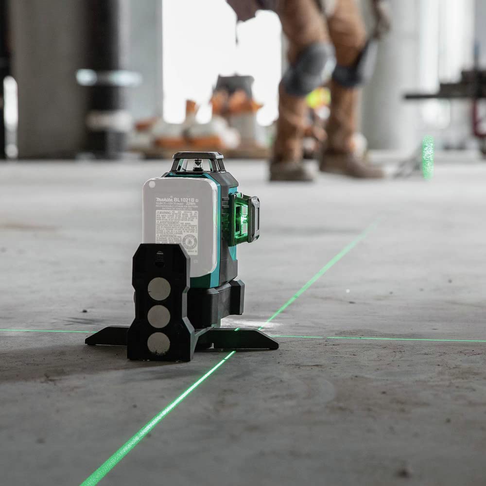 Makita SK700GD Nivel láser de 3 líneas 12V CXT Línea verde (sin batería, sin cargador)
