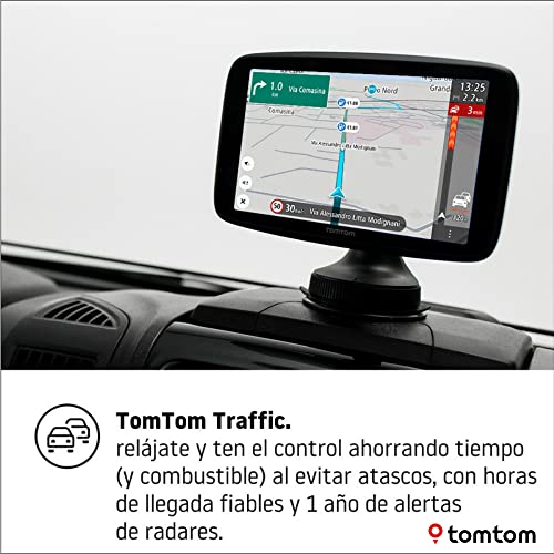 TomTom GPS Navegador para caravanas y Autocaravanas y PDI Go Camper MAX con Pantalla HD de 7"