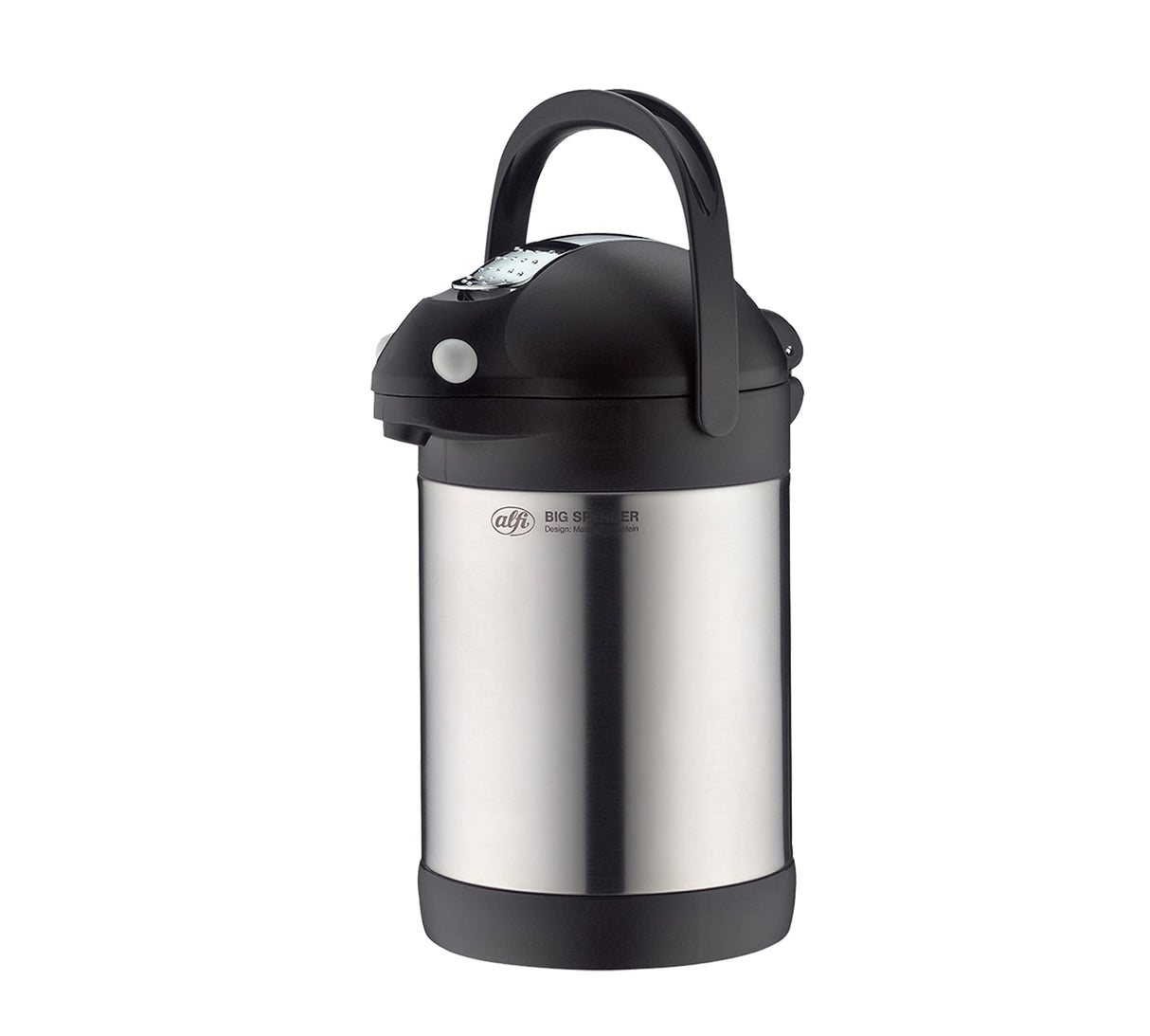 Alfi BigSpender - Jarra dispensadora de Bebidas (Acero Inoxidable Mate, 2,2 litros)