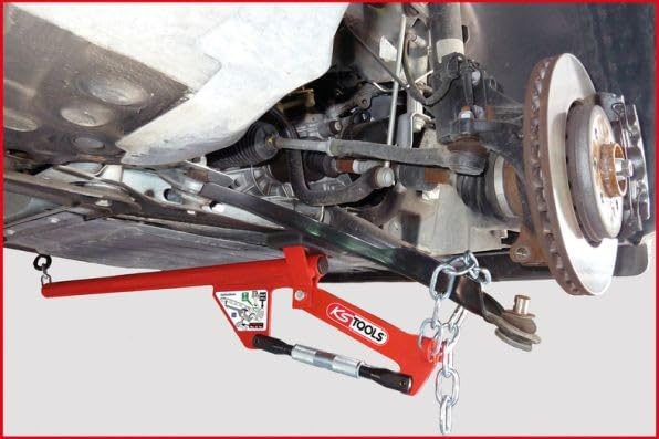 KS Tools 700.1495 Palanca universal para ejes, con cadena, 960mm