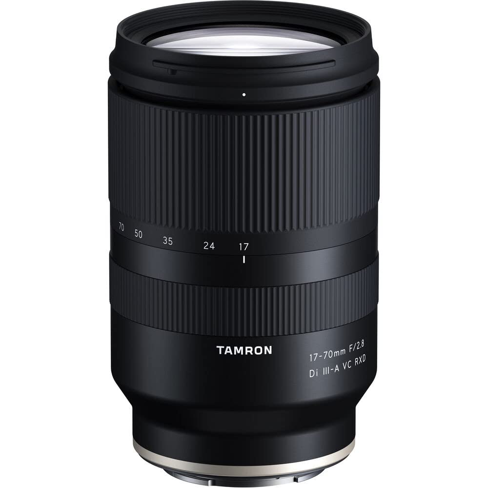 Tamron Fujifilm, 17-70 mm F/2.8 di III-A VC RXD Zoom para cámaras sin Espejo APS-C, Color Negro