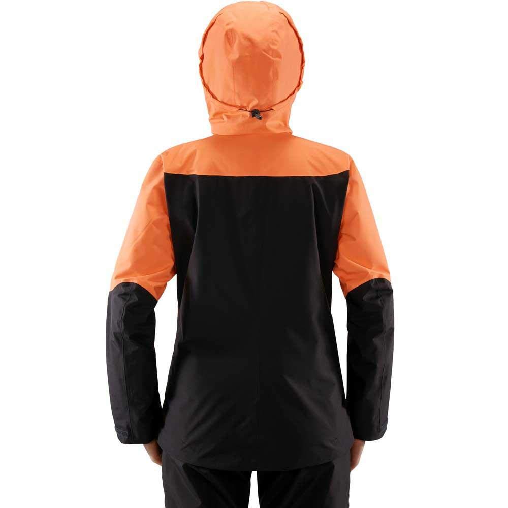 Haglöfs Khione Insulated Chaqueta, Mujer, Coral Pink/Slate, XL