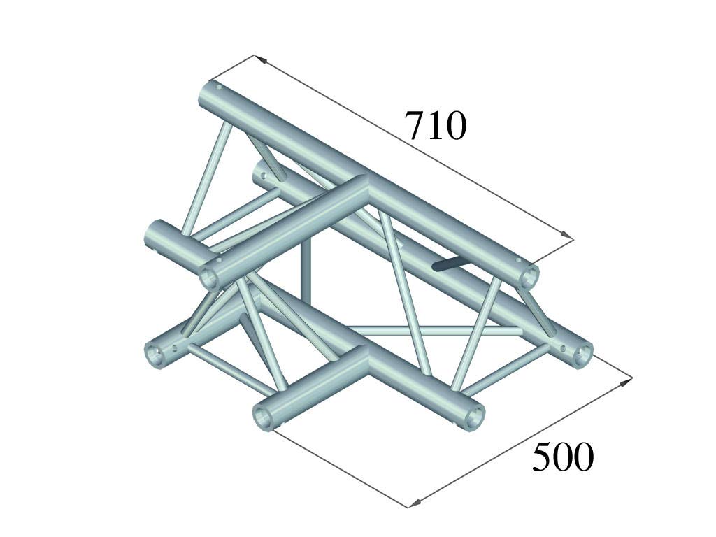TRILOCK 6082AT-36 de 3 vías pieza en T
