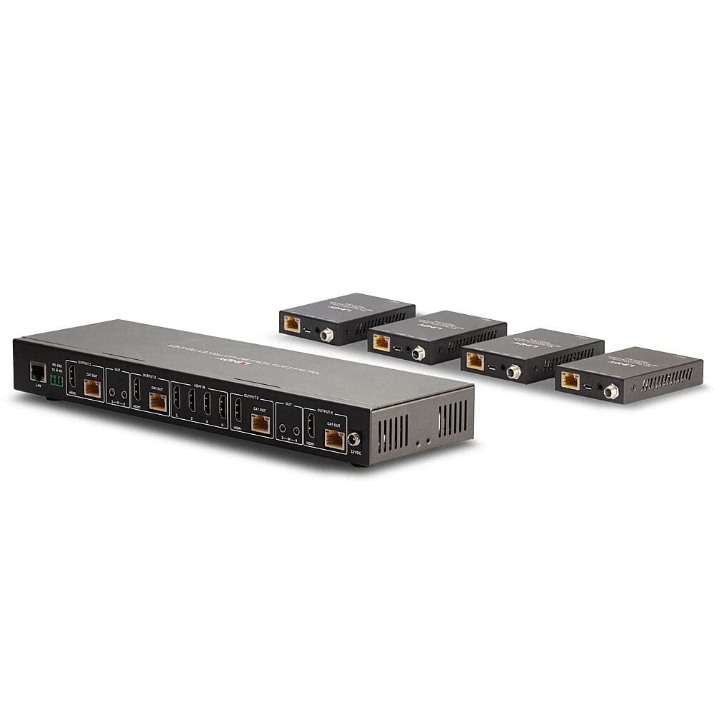 LINDY 38328 - Extender Cat.6 (4 x 4 HDMI 4K60, 70 m)