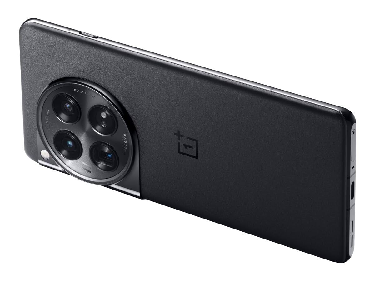 OnePlus 12 5G con 12GB RAM y 256GB de memoria con Cámara Hasselblad de 4.ª generación para móvil - 2 años de garantía - Silky Black