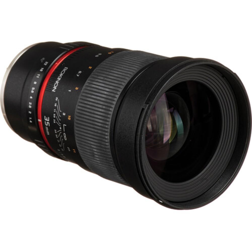 Rokinon Lente Gran Angular F1.4 UMC de 35 mm para Sony E-Mount