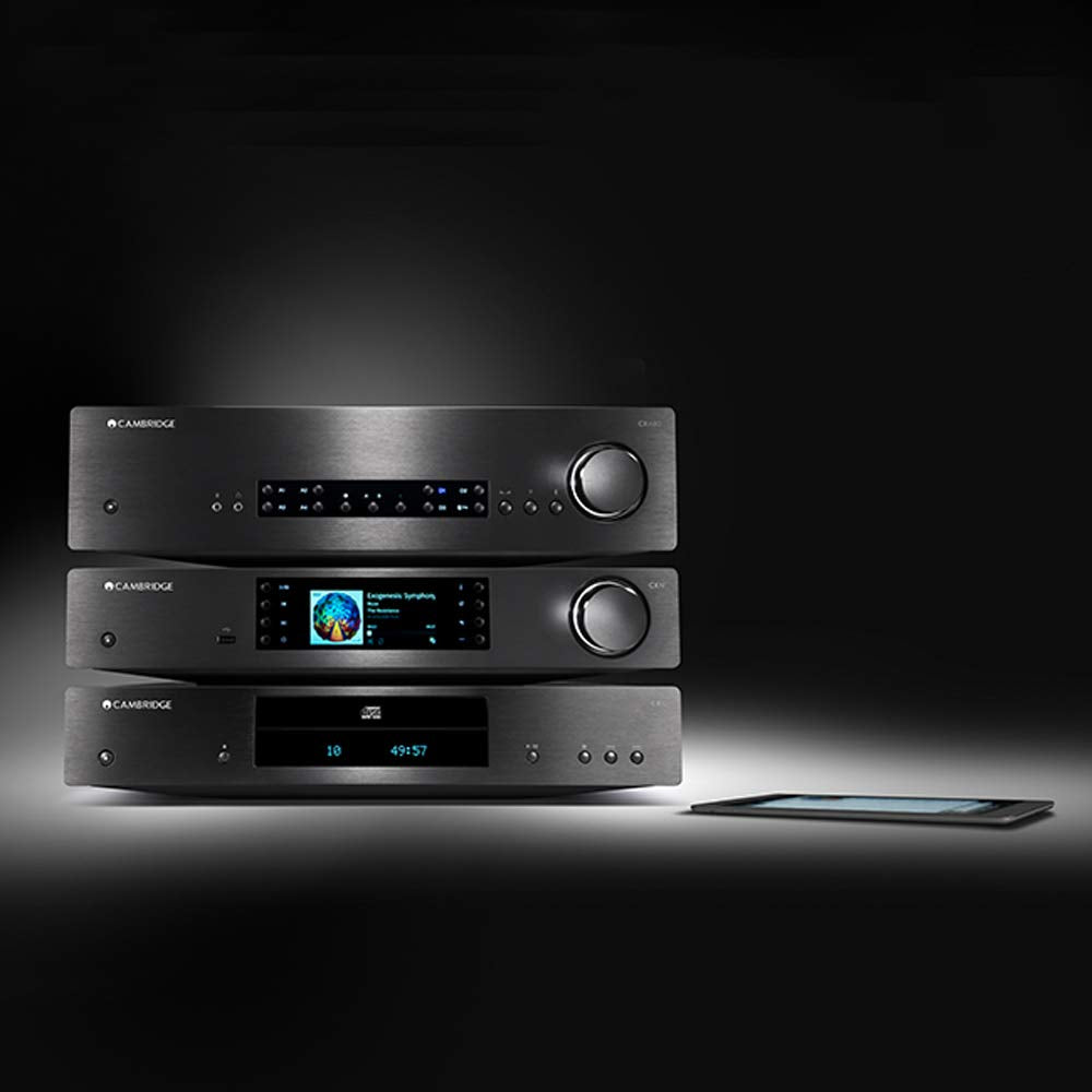 Cambridge Audio CXA80 - Amplificador integrado de 80 W, con DAC integrado (negro)